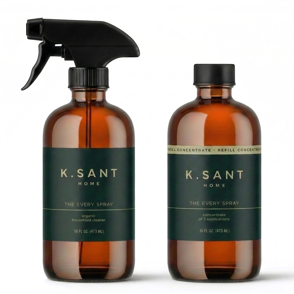 K.SANT The Bundle — The Every Spray + The Every Spray Refill in amber glass